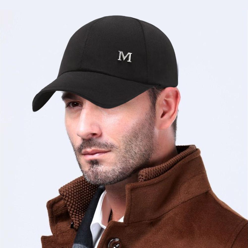 Бейсболка с вышивкой в виде буквы M, однотонная шляпа от солнца, регулируемые шляпы для пап, солнцезащитная шляпа, кепка Gorras U7H4
