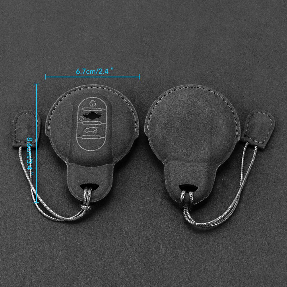 Автомобильный чехол-брелок держатель аксессуары для BMW Mini Cooper F55 F56 F57 F54 F60 JCW Clubman Countryman чехол для ключа с пультом управления автомобиля