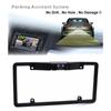 Рамка Driintel с 2 ультразвуковыми датчиками и 1 камерой, парковочный сенсор, светодиодный радар заднего хода, американский номерной знак автомобиля