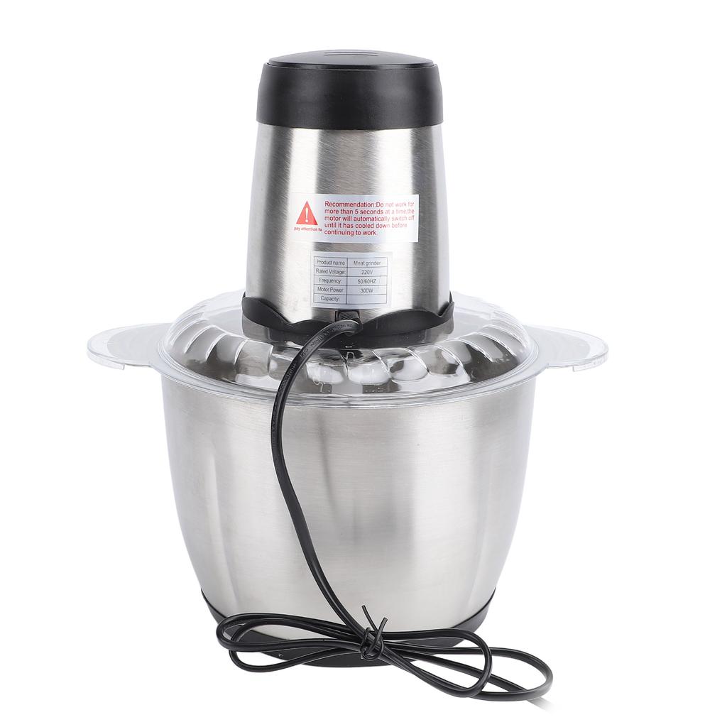Кухонный комбайн с мотором из чистой меди мощностью 300 Вт, высокоэффективный, 3 л, из нержавеющей стали SUS, многофункциональный, E