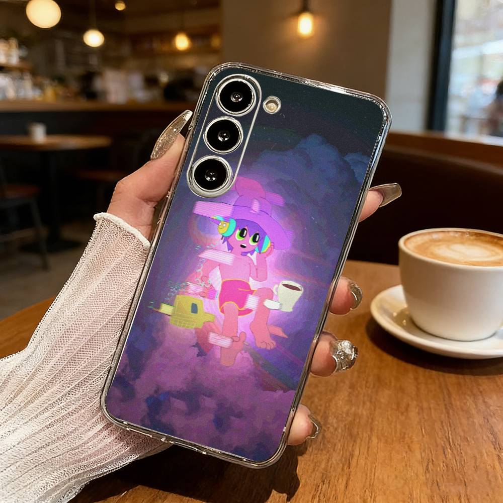 The M-Midnight G-Gospel Phone Case For Samsung Galaxy S24 S25 S23 S22 S21 Plus S24 S25 Transparent Cover Case