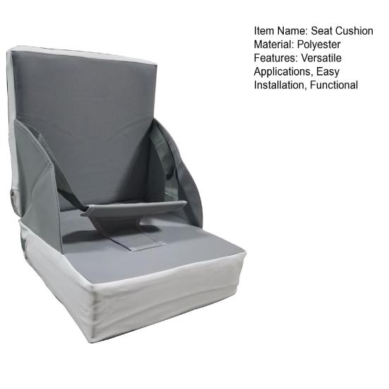 Детское сиденье-бустер для обеденного стола со спинкой, подушка для кухонного стула с ремнями, портативная подушка для стула для еды в ресторане для 1-5 лет