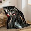 French Bulldog Rose Blanket bedroom Blanket for Livingroom Couch lunch break Soft throw for Friend's festival Gift