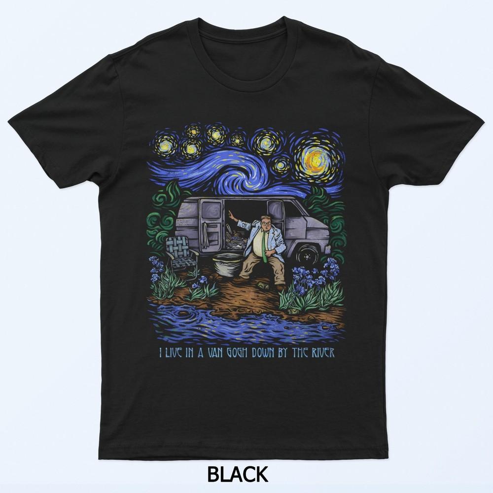 Футболка «Ван Гог у реки»