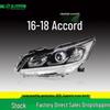 Совместимая сборка фары для Honda Accord 2016-2018 (9.5-е поколение, базовая комплектация)