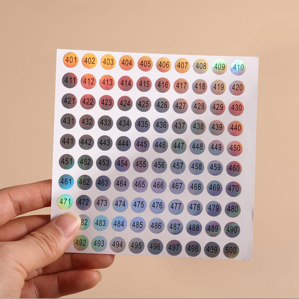 Инструмент Различение Алмазная Краска Хранение Упаковка Этикетка Цифровая Этикетка Теги Номер Наклейки Водонепроницаемый