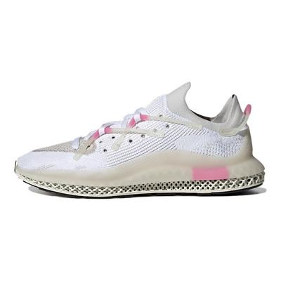 Кроссовки унисекс 4D Fusio Cloud White Pink Core-Black Cream-White H04508