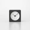 Lemnos NEUT Alarm Clock, Analog, Natural Wood Grain, Black, KK24-09 BK