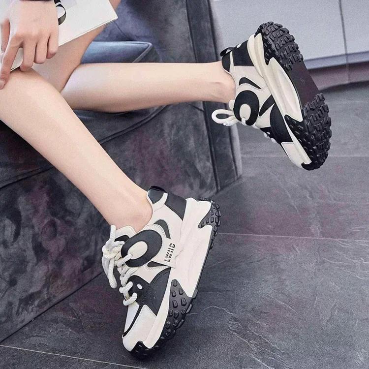 Light Woman Footwear Spring Autumn Deals Designer Luxury Casual Dad Shoes for Women Fashion 2024 Walking Comfortable and Elegant