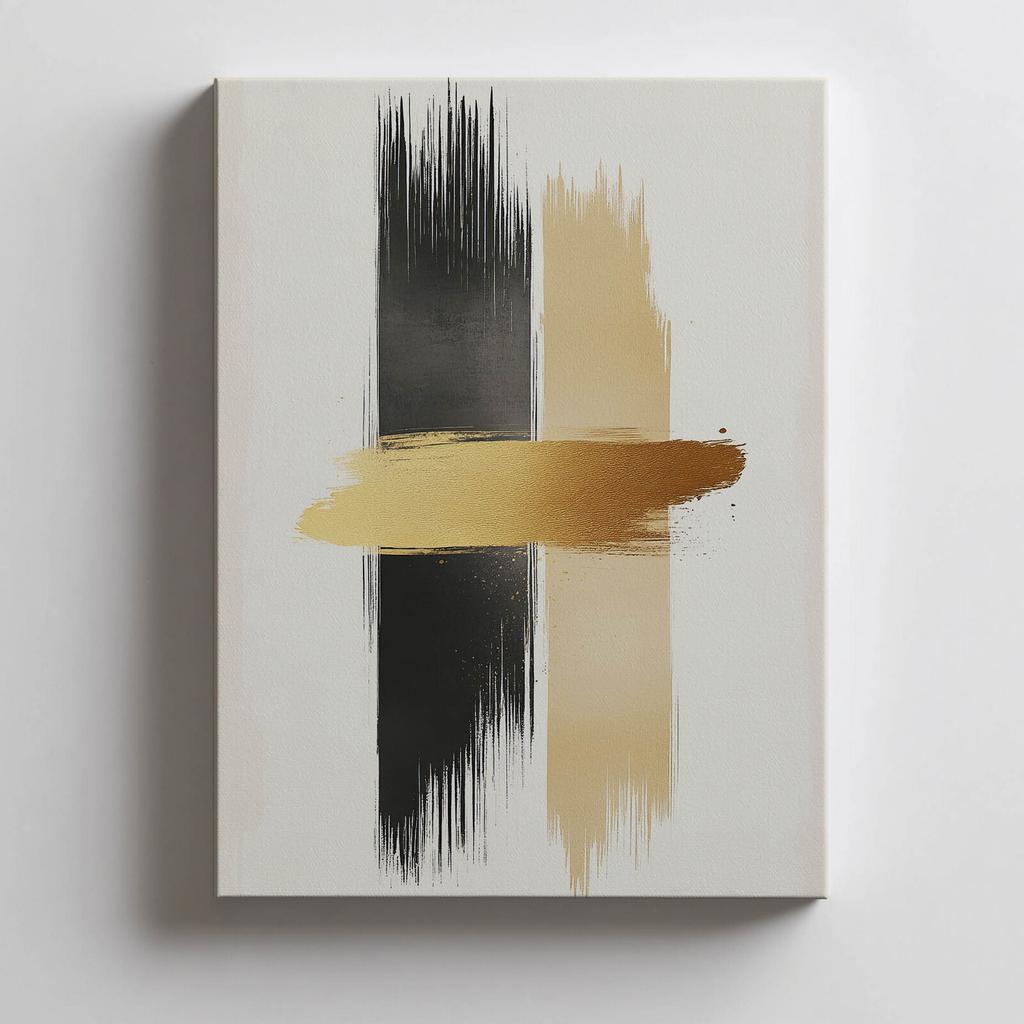 Abstrakcyjna Harmonia Abstrakcyjna Harmonia, 70X100 Cm, Bez Ramy, Płótno Premium Na Blejtramie