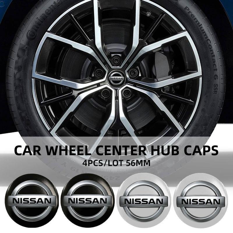 Для Nissan ArR4Колпачок ступицы колеса Колпак диска Наклейки-эмблемы Для Nissan Rogue Pathfinder X-Trail GTR Note Juke Patrol Аксессуары для автомобиля