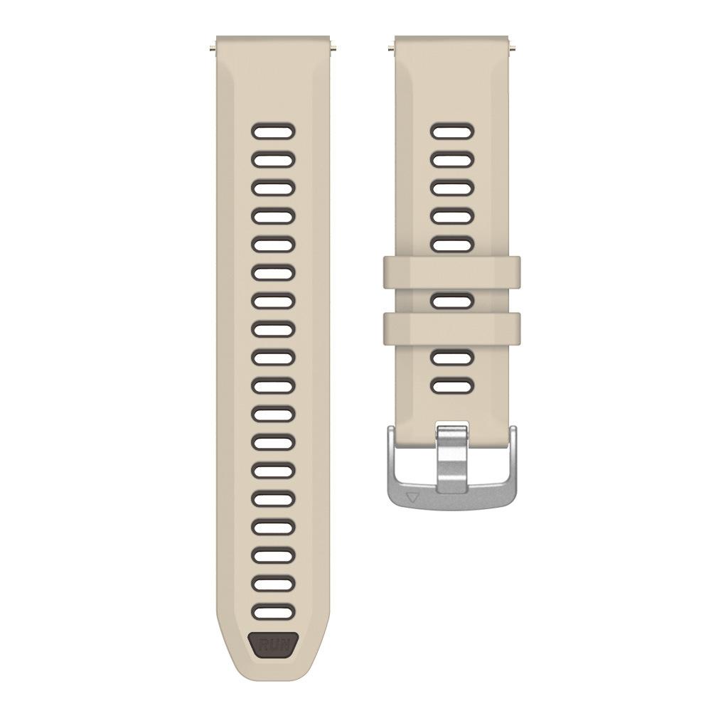 20mm Silicone Watch Strap For Garmin Forerunner 170 70 570(42mm) 645 245 165 158 55 Vivoactive 5, Soft Replacement Wrist Band