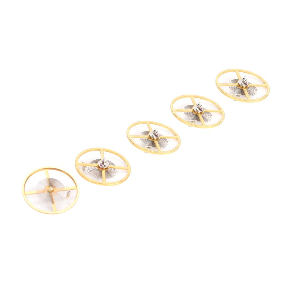 Колесо баланса часов с заменой волосковой пружины полного хода для запасных частей для часов механизма 8205