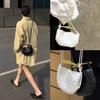 Woven Bag, Sardine Sheepskin Underarm Bag, Crossbody Bag, Versatile Handbag, High-end and Simple Bag