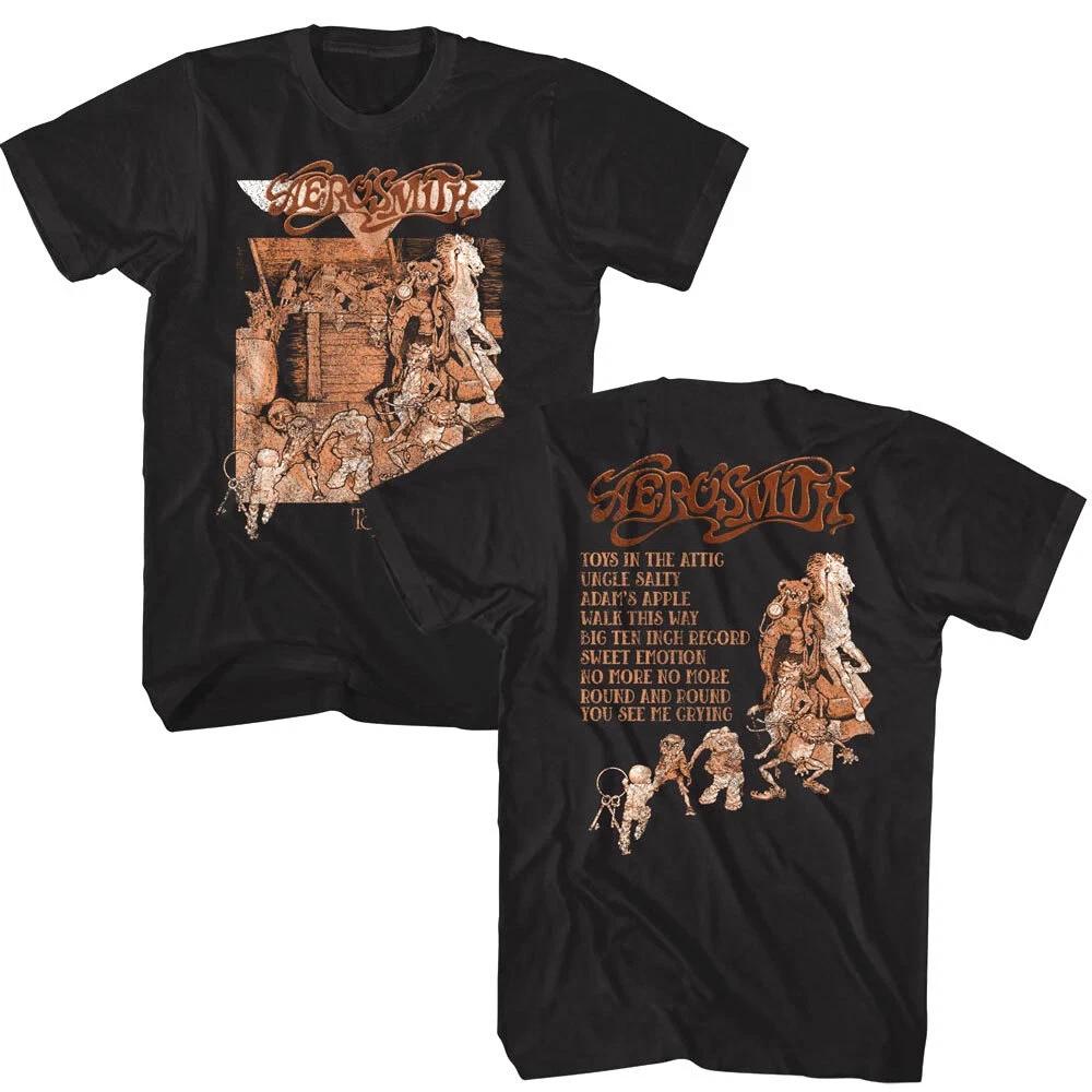 Aerosmith Игрушки на чердаке Список треков Мужская футболка Рок-группа Концертный тур