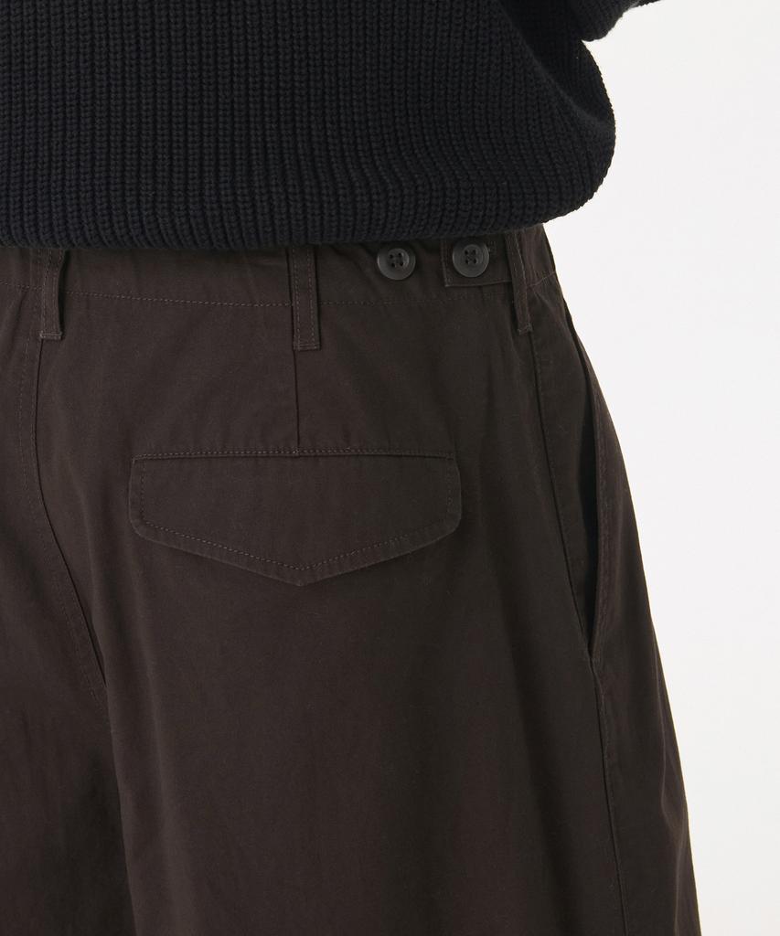 MUSINSA STANDARD Cotton Parachute Pants [Dark Brown]