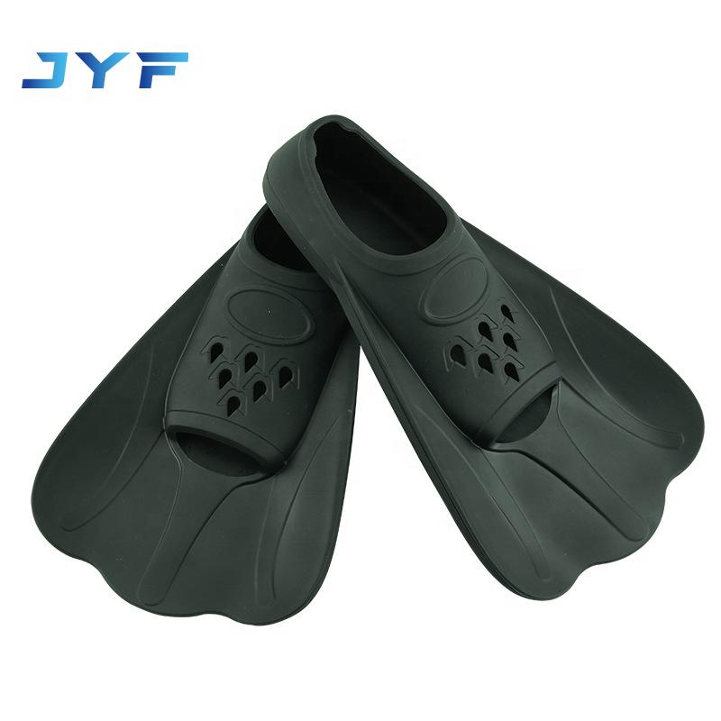 JYF Brand Good Quality Comfortable Material Outdoor Sports Flippers Swim Kids Swimming Fins Silicone