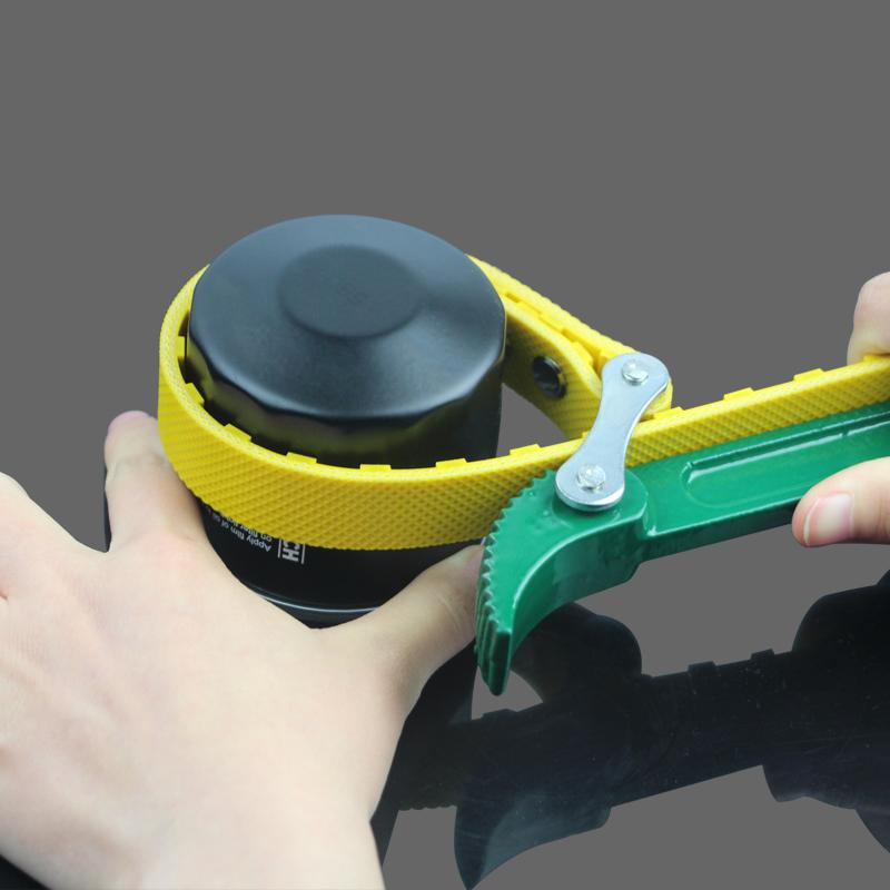 8/12-дюймовый регулируемый ключ для манжеты ремня, масляного фильтра, инструменты для снятия, инструменты для ремонта грузовиков цепного типа, тяжелый гаечный ключ