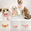 Pet Drool Towel Cat Collar Scarf Pet Scarf Puppy Collar Cute Bow Dog Bib
