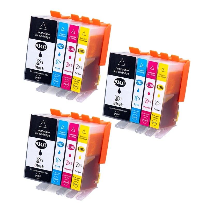 Совместимый картридж 934 935xl с чипом для принтера HP OfficeJet PRO 6230 6830 6815 6812 6820 6835 6220