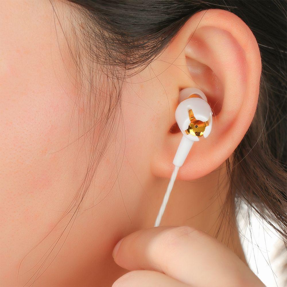 Спортивные наушники с микрофоном, игровая гарнитура с проводным управлением, внутриканальные наушники, проводные наушники