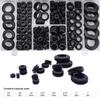 180Pcs Rubber Grommets Sealing  s Assortment of Rubber Washers for Wires Plugs Cables