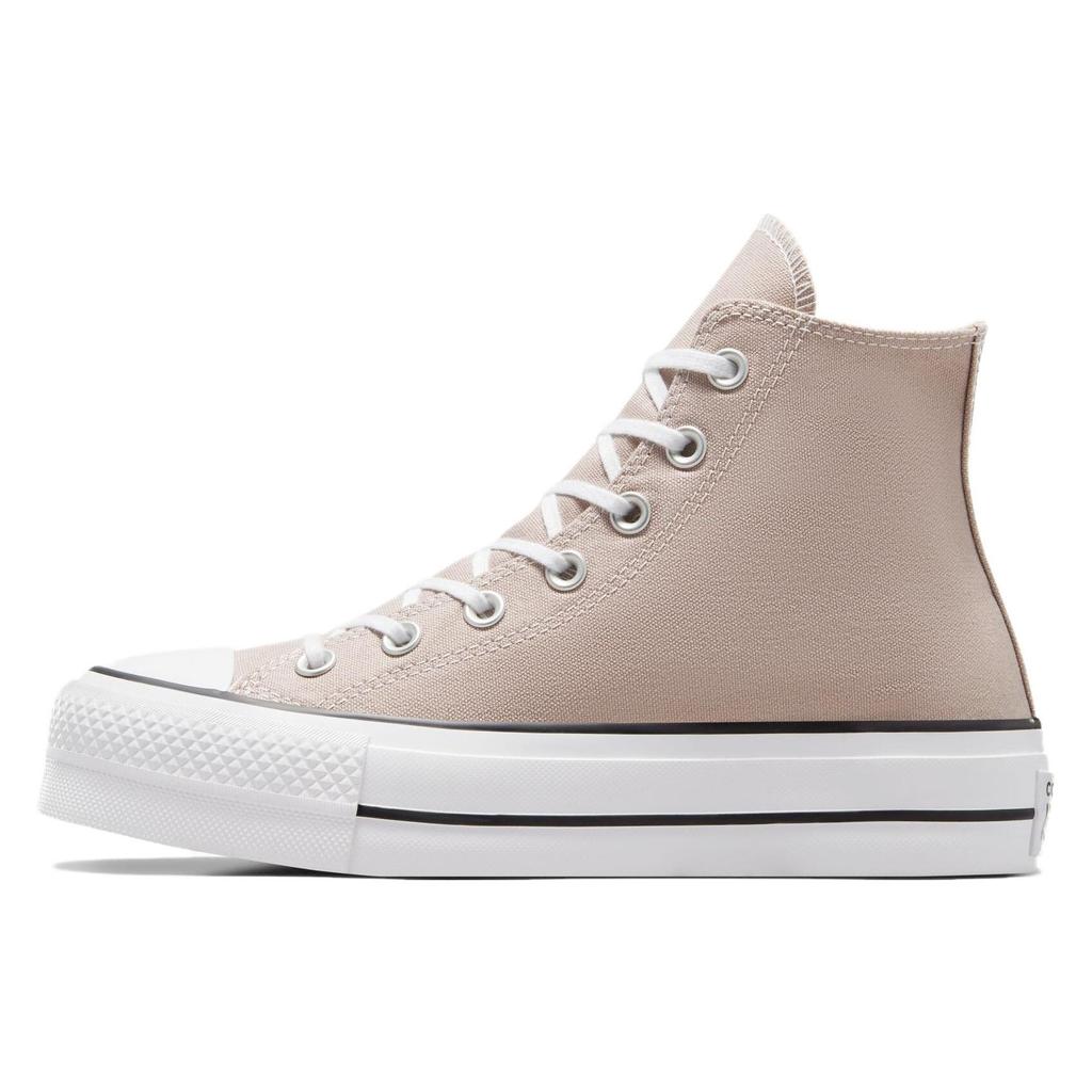 Converse Chuck Taylor All Star Lift High Wonder Stone Women Sneakers Cream White Black A06139C