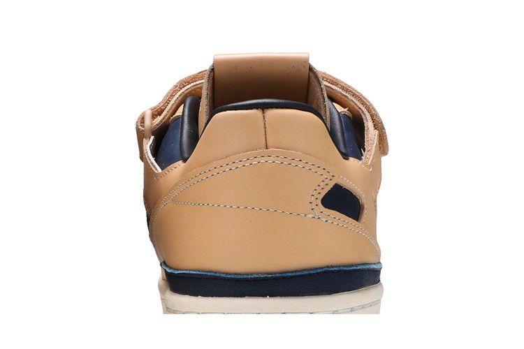 Men's Sneakers adidas Forum 84 Low Beige Blue Beige/Blue Thread-Gold Metallic