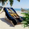 FKMB Print Beach Towel, Large Soft Quick Dry Towel for Beach Camping Swimming
