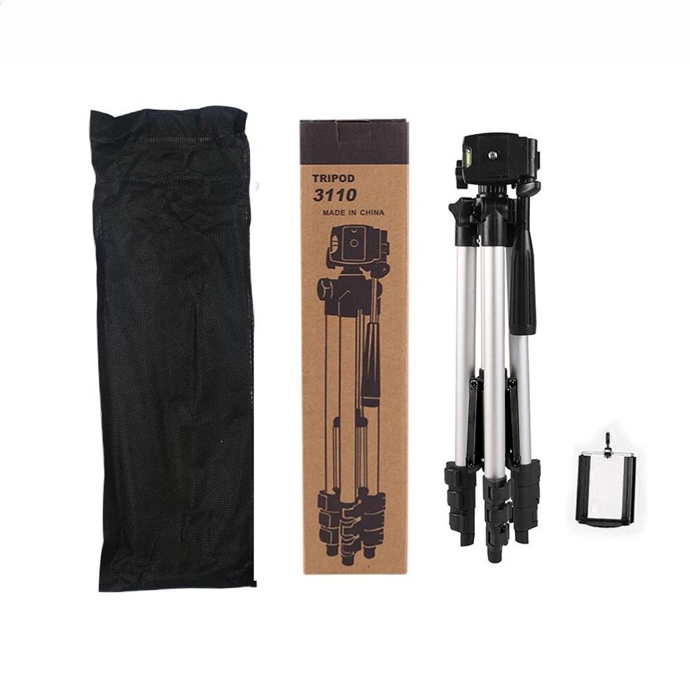 Professional Camera Photography Holder Portable Telescopic Tripod Aluminum Alloy Live Broadcast Gimbal Stabilizer Phone Holder