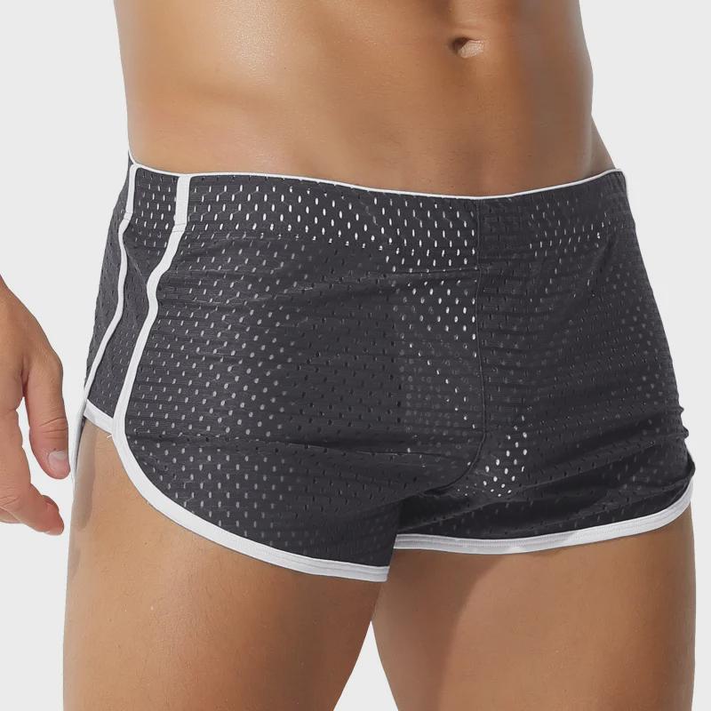 Men's Ice Silk Boxer Shorts - Summer Teen Trendy Loose-Fit