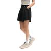 Fila Шорты женские повседневные три четверти однотонные серии Milano черные F11W525803F-BK