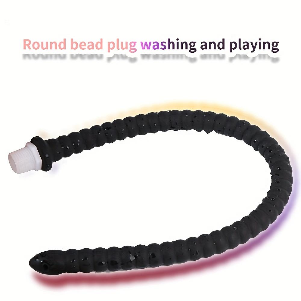 30/40/50 см Длинный Душ Силиконовая Клизма Шприц Анальный Душ Очищающая Головка Анальные Бусины Анальная Пробка Насадка Наконечник Насадка для Крана Гей