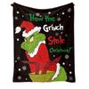 Flannel Blanket Christmas Personalized Blanket Digital Print Blanket