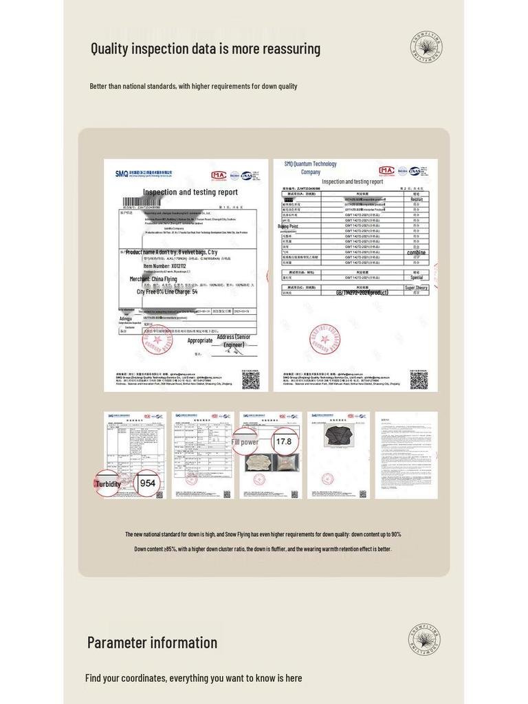 XueZhongFei Women's Lightweight Short Down Jacket