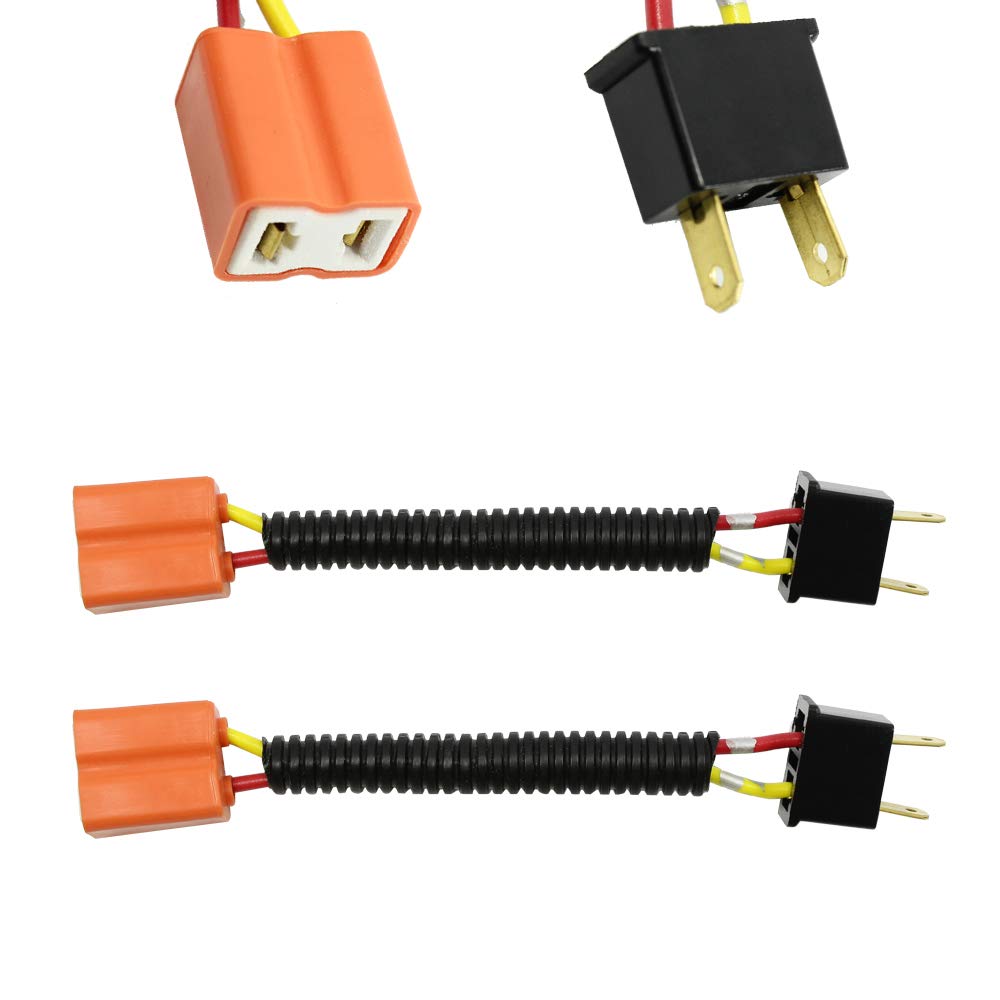 YUNPICAR H7 Светодиодная лампа Противотуманная фара Фара Жгут проводов Разъем провода Патрон Переходник (Керамический патрон H7)