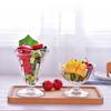 Summer Ice Cream Cup Clear Thick Dessert Bowls for Sundae Fruit Pudding Milkshakes