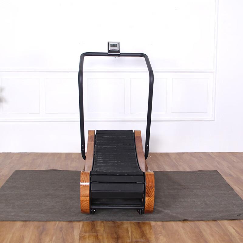 HGYM Wooden Non-powered Curved Treadmill CN plug (adapter included)