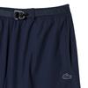 Lacoste Mens Stripe Quick Dry Logo Swimming Trunks