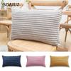 1 шт., декоративная прямоугольная наволочка, поясничная вельветовая наволочка в полоску, фланелевый флисовый чехол 30x50 см