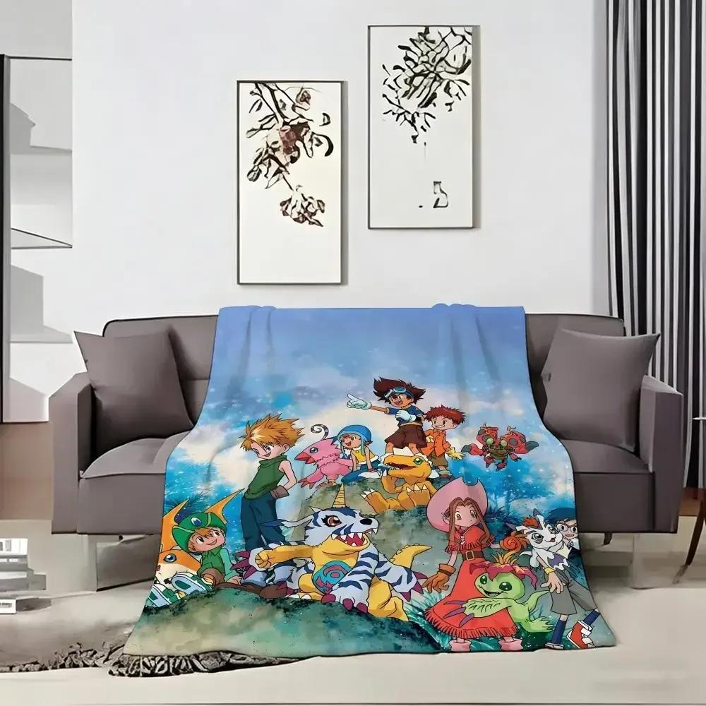 Аниме D-Digimon AdventureS Легкое одеяло 240г Фланелевое Мягкое Нежное к коже Для охлаждения летом