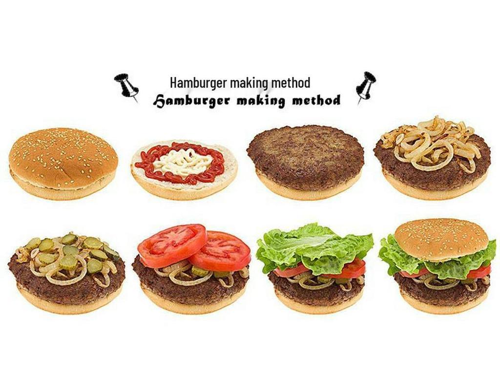 Антипригарный пресс для бургеров с пластиковой ручкой