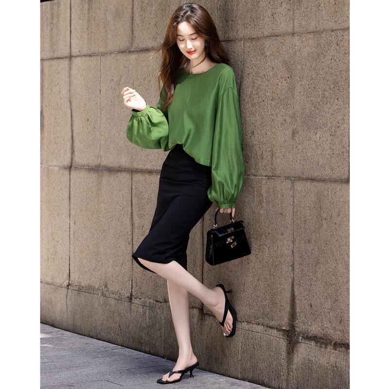 Летняя блузка DeMana из ацетатно-льняной смеси