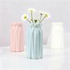 1 шт., скандинавская ваза для цветов, имитация керамики, пластиковая ваза для цветов, украшение для рабочего стола в гостиной, центральная композиция для свадьбы