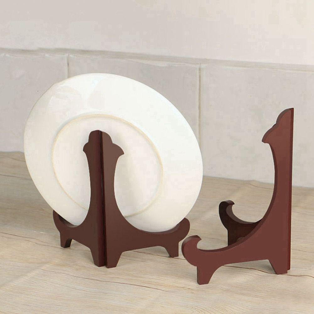Decorative Storage Bracket Home Decor Foldable Display Stand Easel Storage Rack Plate Rack