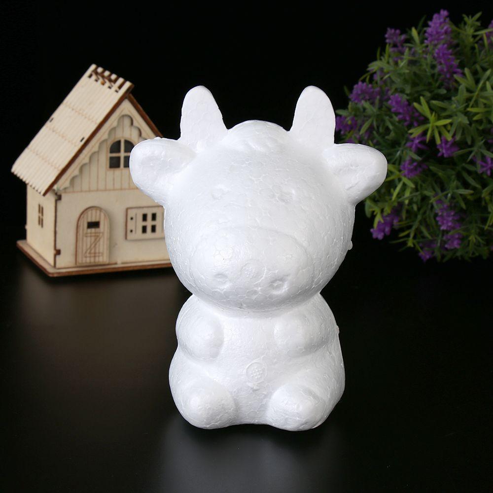 Home Decoration Party Supplies Children Toys Animals Shape Foam Balls White Polystyrene Styrofoam