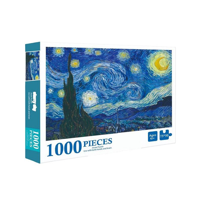 Пазл на 1000 деталей, головоломный пейзаж, игрушка