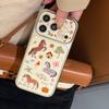 Модный милый мультяшный конь бабочка иллюстрация чехол для телефона для iPhone 17 Pro Max 16 15 14 Pro задняя крышка ударопрочный защитный