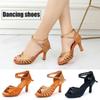 High Heel 7cm Professional Women Latin Dance Shoes Salsa Ballroom Dancing Shoes Indoor