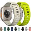 Силиконовый ремешок Водонепроницаемый спортивный ремешок Для Apple Watch Ultra 2 3 49 мм S10 S11 42 мм 46 мм для iwatch SE 1-6 SE7-9 38-41 мм 42-45 мм